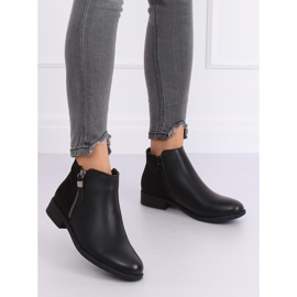 Black Chelsea boots for women B0-350 Black 1 Black Chelsea boots for women B0-350 Black 1