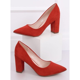 Pumps on a brick post P-6719 Orange multicolored 1