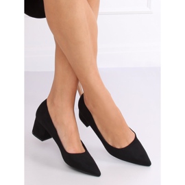 Pumps low heels black A-3370 Black 1