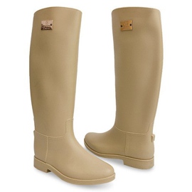 Luboo Nude Riding Boots High Boots brown 1