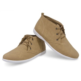 High Elegant Shoes 3569 Khaki 1