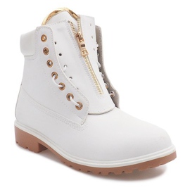 Insulated Timber boots 16-237 White 2