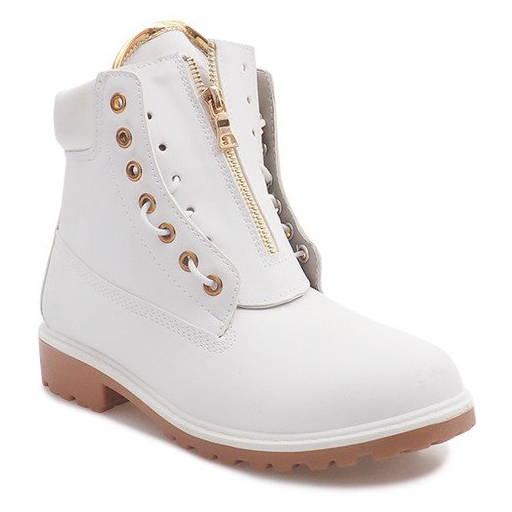 Insulated Timber boots 16-237 White 2