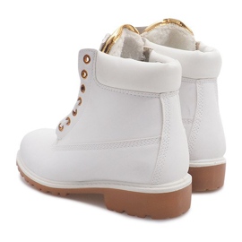 Insulated Timber boots 16-237 White 1
