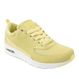 Beige fashionable women's sports shoes GF7811 1