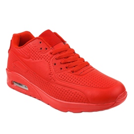 Red men's sports shoes M014-5 1