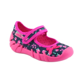 Befado children's shoes 109P181 multicolored pink navy blue 2 Befado children's shoes 109P181 multicolored pink navy blue 2