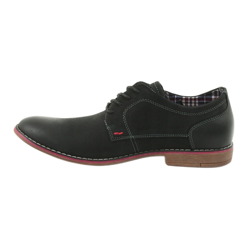 American Club CY01 men's lace-up shoes black 2