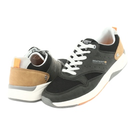 American Club RH19 black men's sports shoes 4