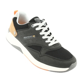 American Club RH19 black men's sports shoes 1