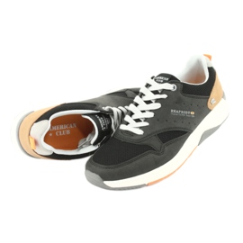 American Club RH19 black men's sports shoes 3