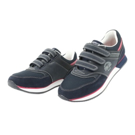 American Club American navy blue RH21 shoes red 3