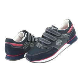 American Club American navy blue RH21 shoes red 4