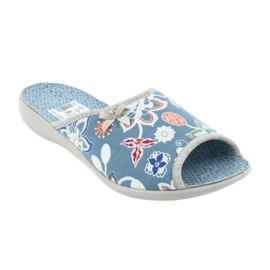 Befado women's shoes pu 254D104 blue 2