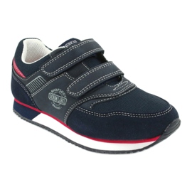 American Club Sport American shoes, navy blue RH20 red 1