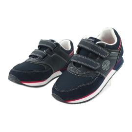 American Club Sport American shoes, navy blue RH20 red 3