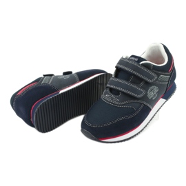 American Club Sport American shoes, navy blue RH20 red 5