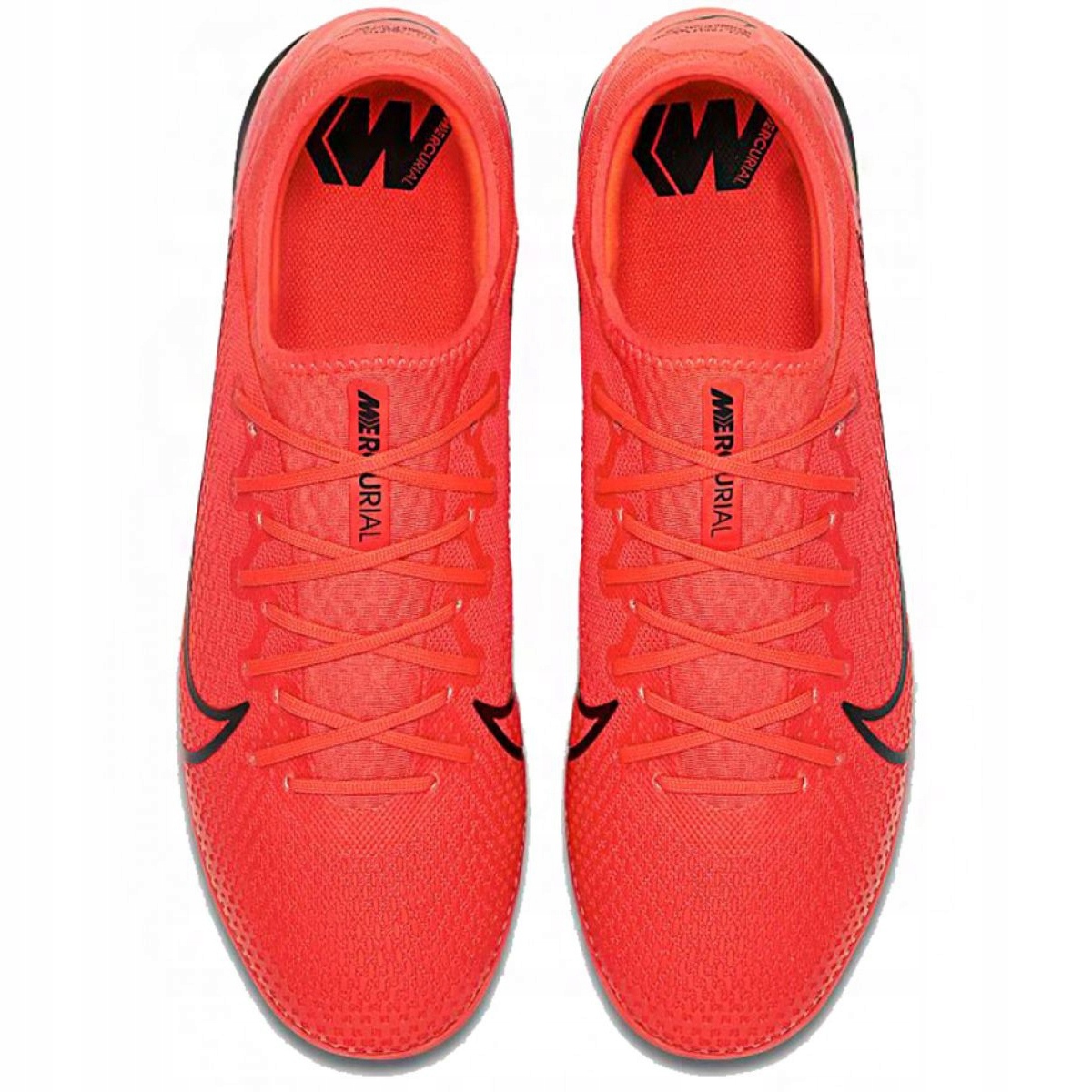 red nike mercurial indoor shoes