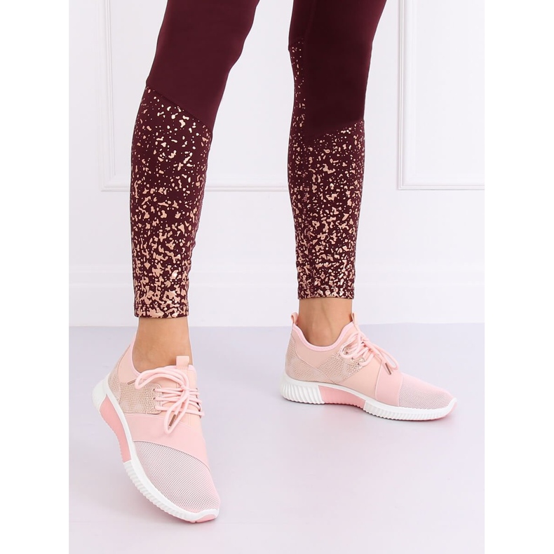 Pink 7925-SP Pink sports shoes 1