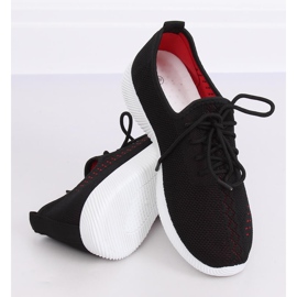 Black MG1517 Black sports shoes 2