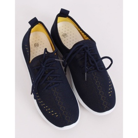 Navy blue sports shoes MG1517 Blue 1