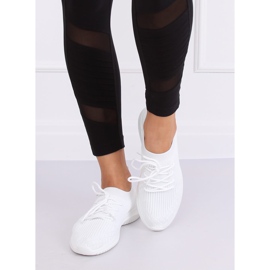 White sports shoes 7753-Y White 2 White sports shoes 7753-Y White 2