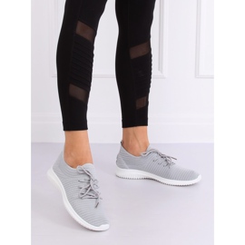 Gray sports shoes 7759-Y Gray grey 1