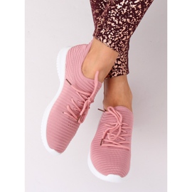 Pink 7759-Y Pink sports shoes 2