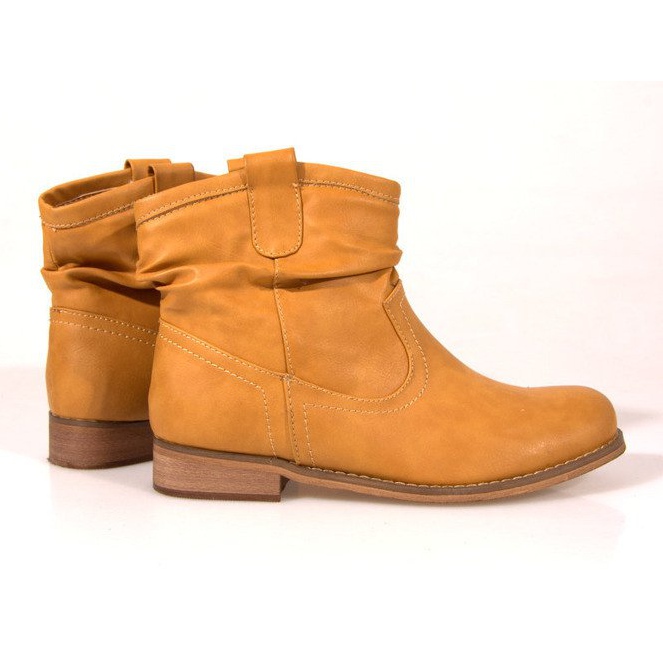 Cute Boots 7376 Camel brown 1