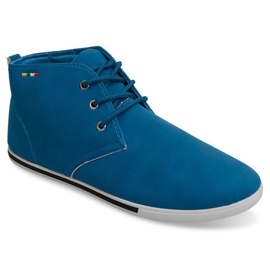 Skate 66511 Blue High Sneakers 1