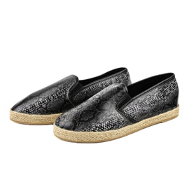 Black espadrilles B216-1 1