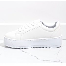 White sneakers on the 798 platform 1