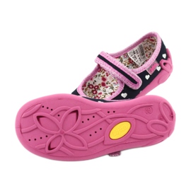 Befado children's shoes 114X355 navy blue pink grey 5