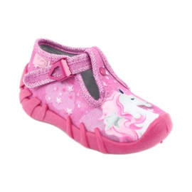 Befado children's shoes 110P364 pink grey 1 Befado children's shoes 110P364 pink grey 1