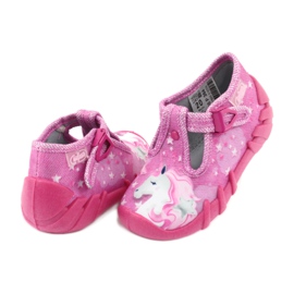 Befado children's shoes 110P364 pink grey 4