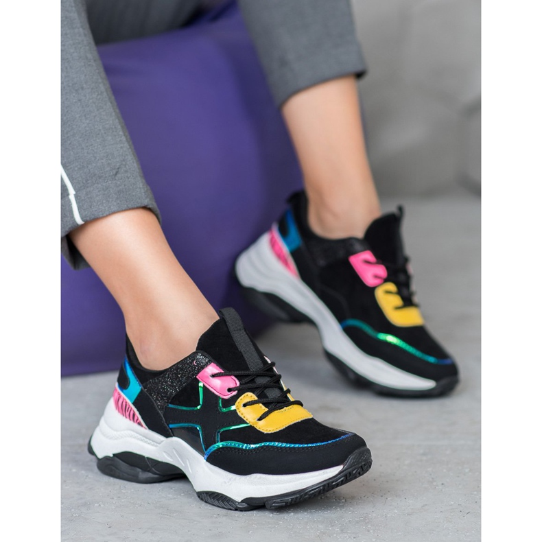 Marquiz Stylish Sneakers On The Platform black multicolored 1