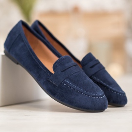 Fama Classic loafers navy blue blue 1