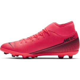 Nike Mercurial Superfly 7 Club FG / MG M AT7949-606 soccer shoes red red 2