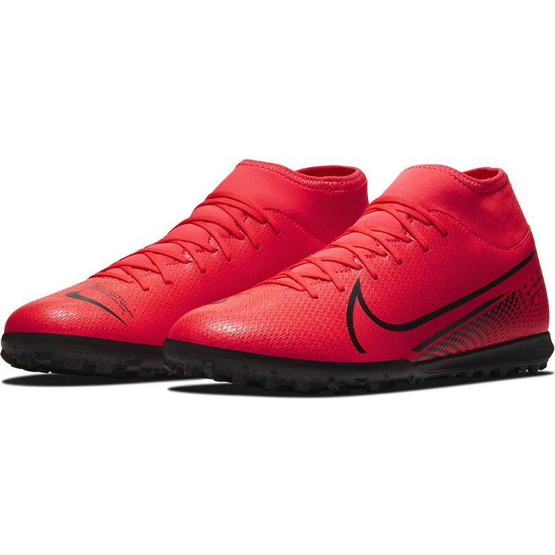 Nike Mercurial Superfly 7 Club Tf M AT7980-606 football shoes red red 2