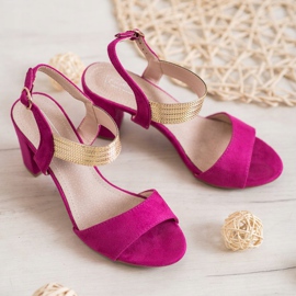 Filippo Elegant Sandals On A Bar pink 2