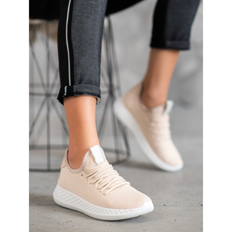 SHELOVET Sports Shoes With Mesh brown 1