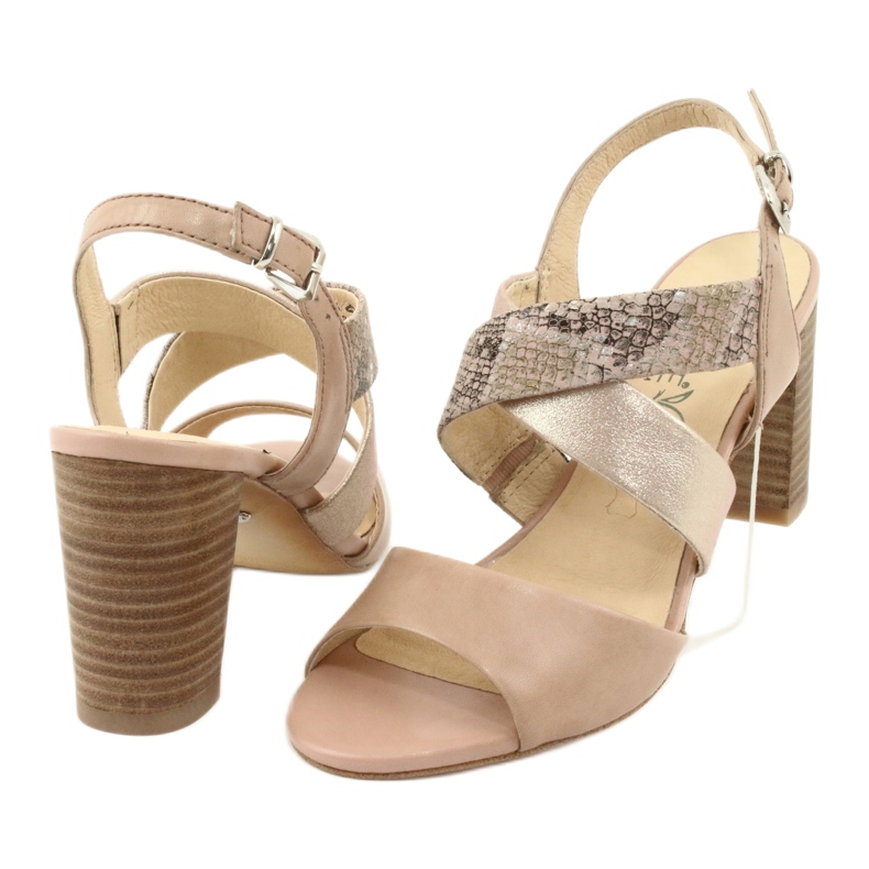 Caprice women's sandals 28312 beige 4
