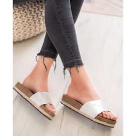 Goodin Fashionable Silver Slippers grey 1 Goodin Fashionable Silver Slippers grey 1