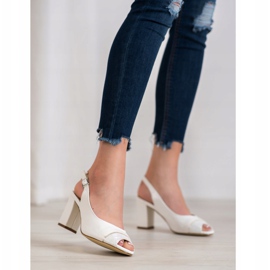 Sergio Leone Open Toe Sandals white 2