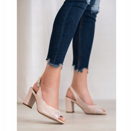 Sergio Leone Open Toe Sandals pink 1
