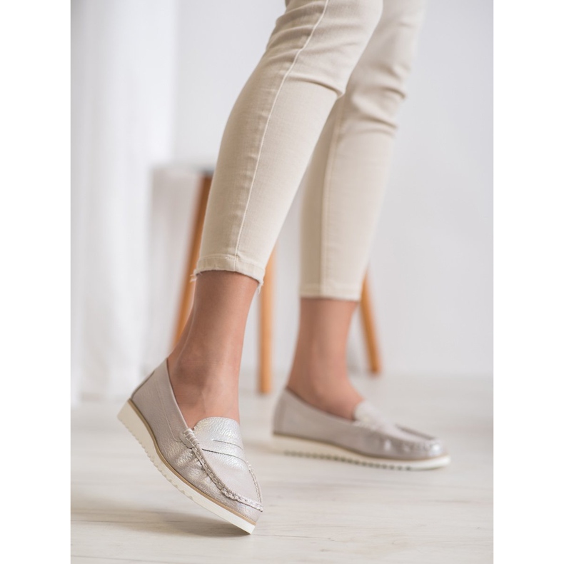 Sergio Leone Loafers On The Platform beige 1