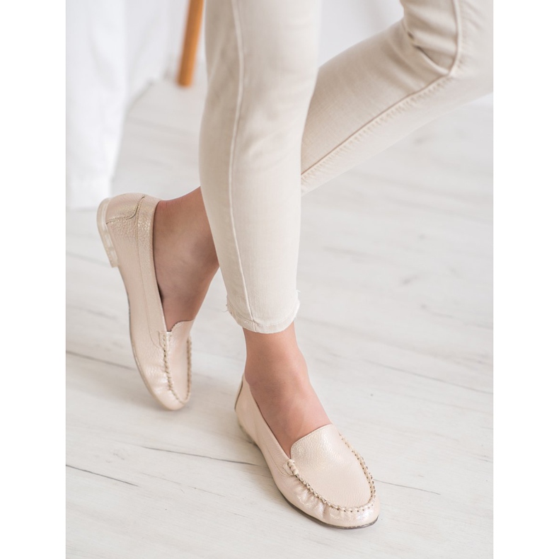 Sergio Leone Holo-effect loafers yellow 2 Sergio Leone Holo-effect loafers yellow 2