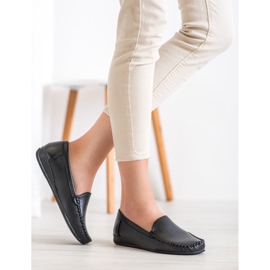 Primavera Eco Leather Loafers black 2 Primavera Eco Leather Loafers black 2