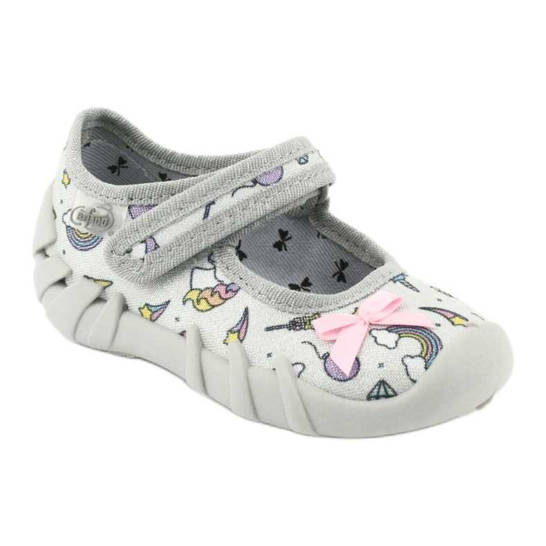 Befado children's shoes 109P199 grey multicolored 1