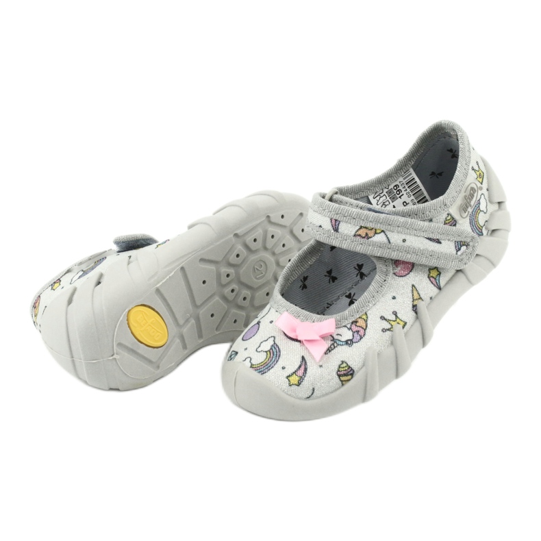 Befado children's shoes 109P199 grey multicolored 5